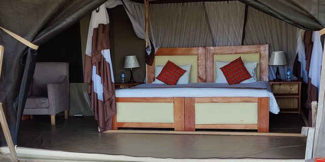 Serengeti Camp - luxusní stany