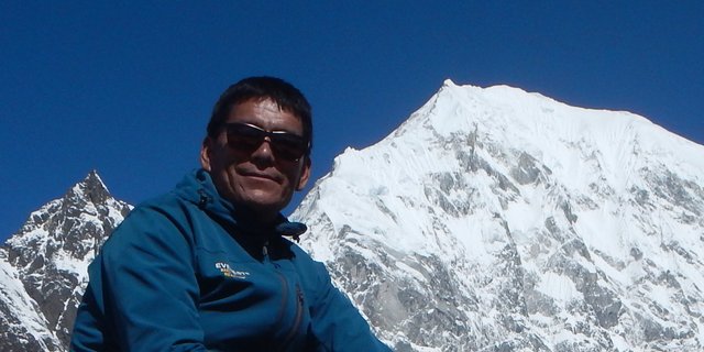 náš horský průvodce Dawa Sherpa
