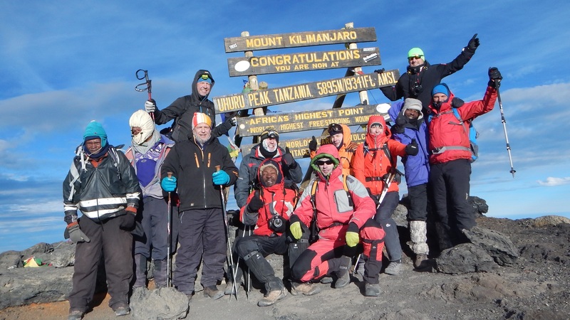 Kilimandžáro - leden 2016